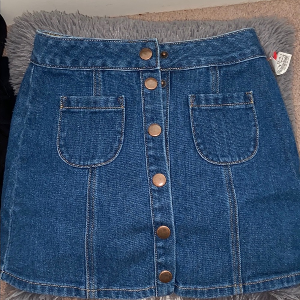 🎶Brandy Melville jean skirt